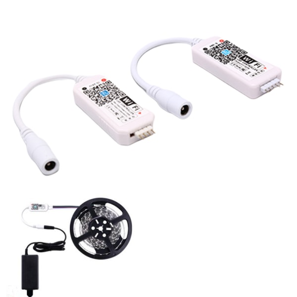 LED WiFi Controller Smart Voice Controller Fjärrkontroll RGB/RGBW För rgb