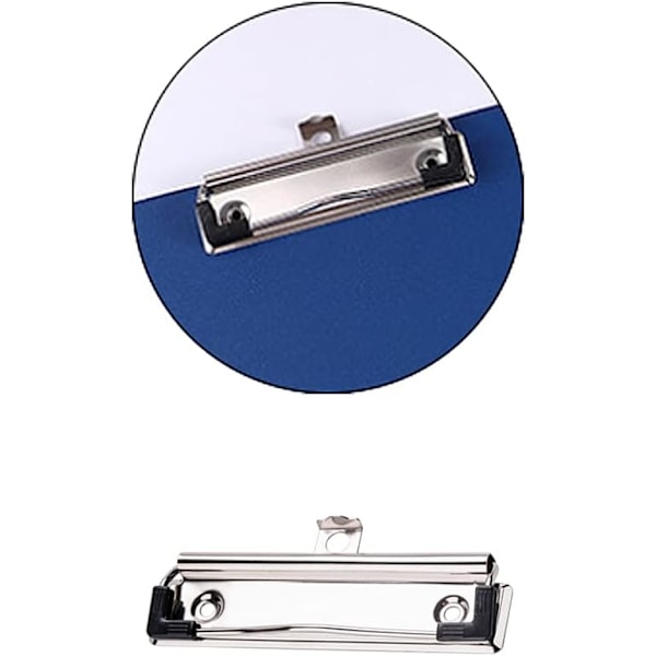 10 stk. metalklemmer Metalklemme Udklipsholder Papirklemme Dokument C