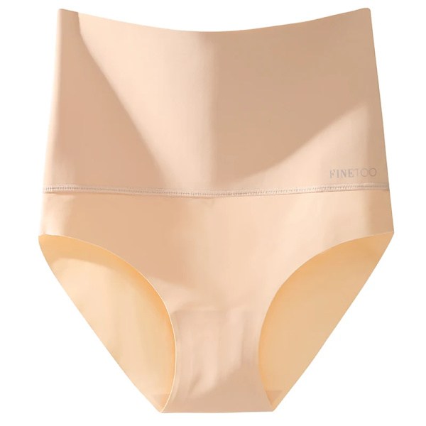 Sömlösa högmidja underkläder Damtrosor Magkontrollbyxor Sexig Stor storlek Andas Slimming Butt Lifter Underkläder S-XL Hud S