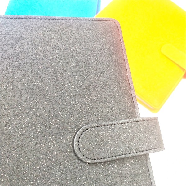 A5 Fotoalbum Inderhaver Fotoalbum Kort Binder D Form 3 Ring Med Magnetknap Samler Bog 10X15 Kort Beskyttelsesdæksel Opbevaring Lilla Cover
