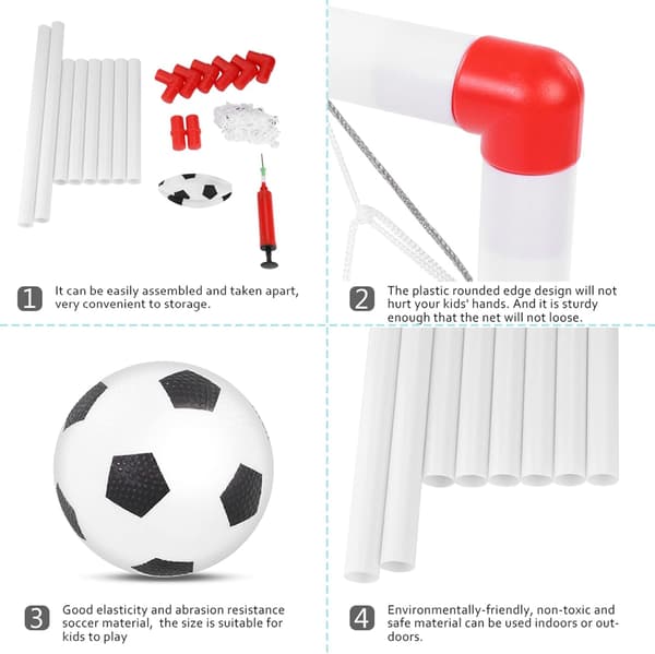 Mini Fodboldmål til Børn, Bærbare Sammenfoldelige Fodboldmål til Børn