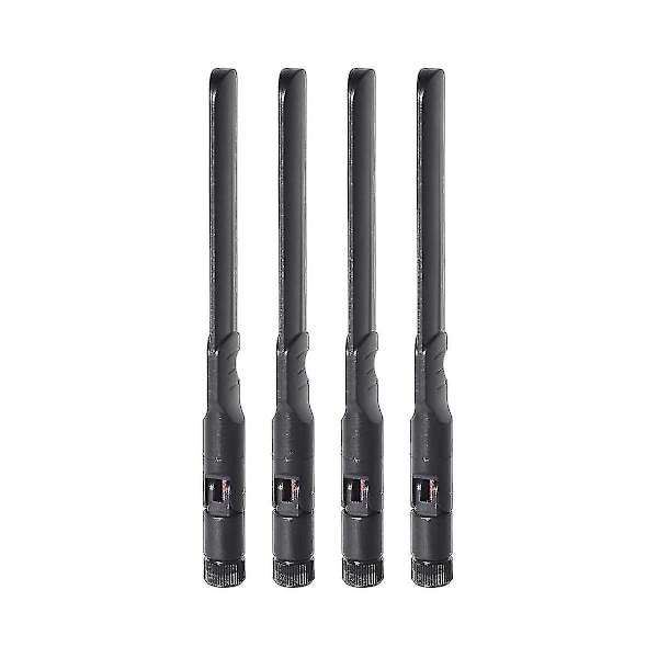 4 stk Dual Band Wifi-antenne 2,4ghz 5ghz 5,8ghz 8dbi Mimo Rp-sma hannantenne for wifi-router Wirele -z