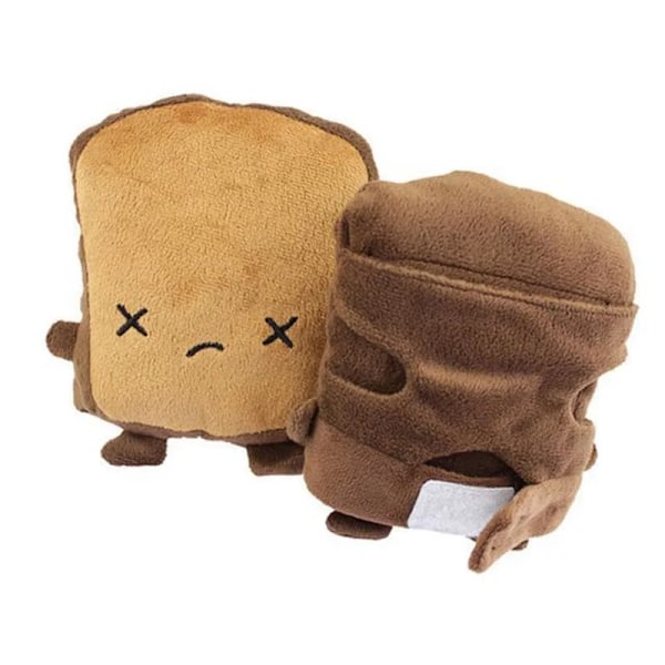 1 Par USB Søt Panda Toast Form Varme Hansker Oppvarmede Håndvarmere Oppvarming Halvfinger Vintervarme Hansker For Office Julegave B