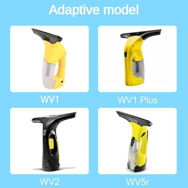 2x Lader for Kärcher WV50 WV55 WV60 WV70 WV75 & WV2 WV5 Vindusvasker
