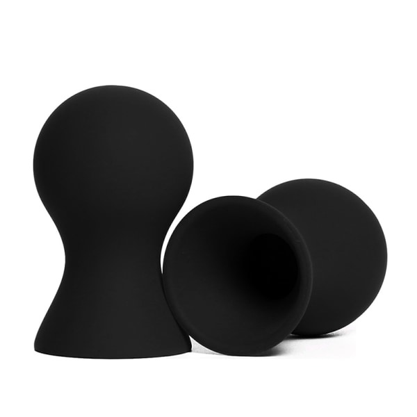 Nippelsuge Sex Shop G-punkt Nippelpumpe Sugkopp Bryst Ma Svart