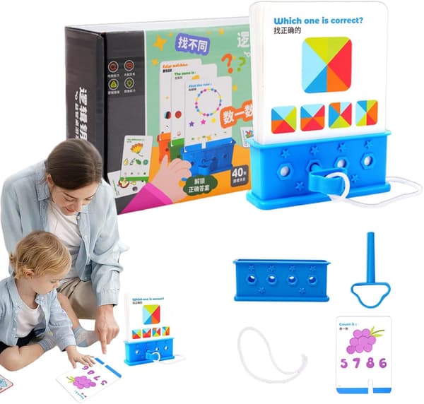 Kids Logic Nyckel Leksaker | Utbildande Hjärnteasers & Logiska Tänkspelet för Barn Advanced