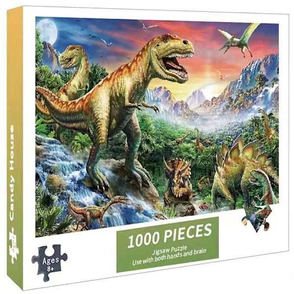 1000 Palan Eläinmaailman Puzzle - Sopii Aikuisten ja Lasten DIY-Puzzle-Leikkikaluksi, Tarjoaa Tuntikausia Hauskaa ja Rentoutumista Halloweeniin ja Jouluun