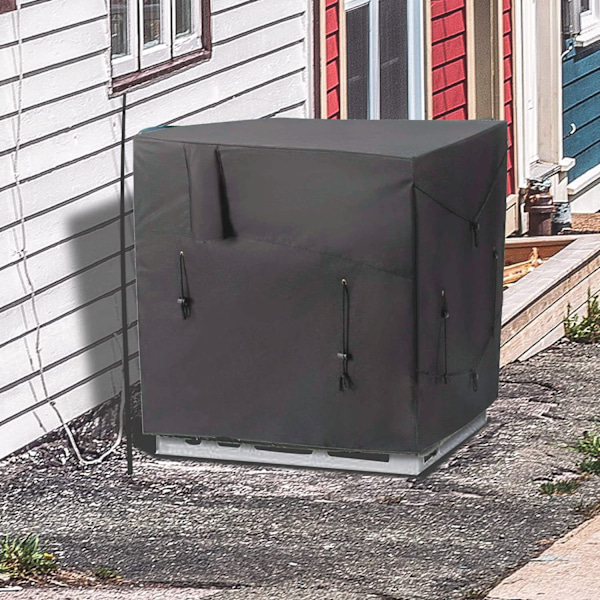 Varmepumpehætte, airconditionhætte 101 * 86 * 78cm, svømme side