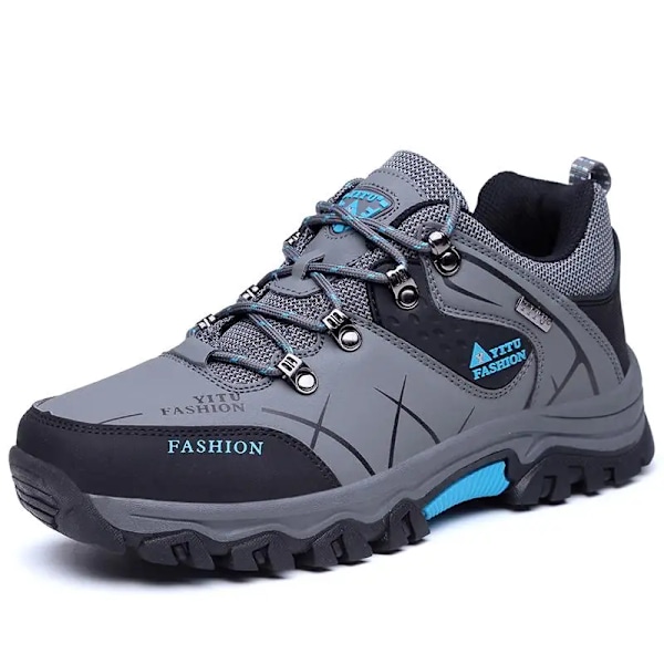 Herr Utomhus Sneakers Skor Herr Sport Camping Skor Herr Vandringsskor Vattentäta för Män Taktisk Vandring Sport GRÅ 39