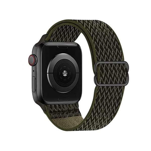 SQBB Stretchig rem kompatibel med Apple Watch band, kompatibel med Watch Series 6/5/4/3/2/1 SE（20#，38/40mm）