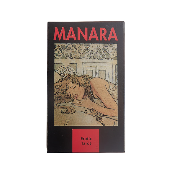 Uusi Tarot Of Manara englanninkielinen versio Oracle Divination Fate Game Multicolor Multicolor OneSize