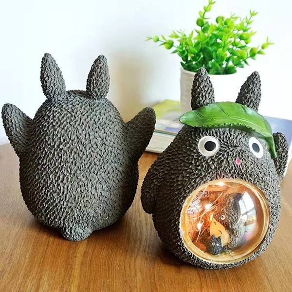 Studio Ghibli Spirited Away Min Nabo Totoro Figur Leke LED - Perfekt 2#