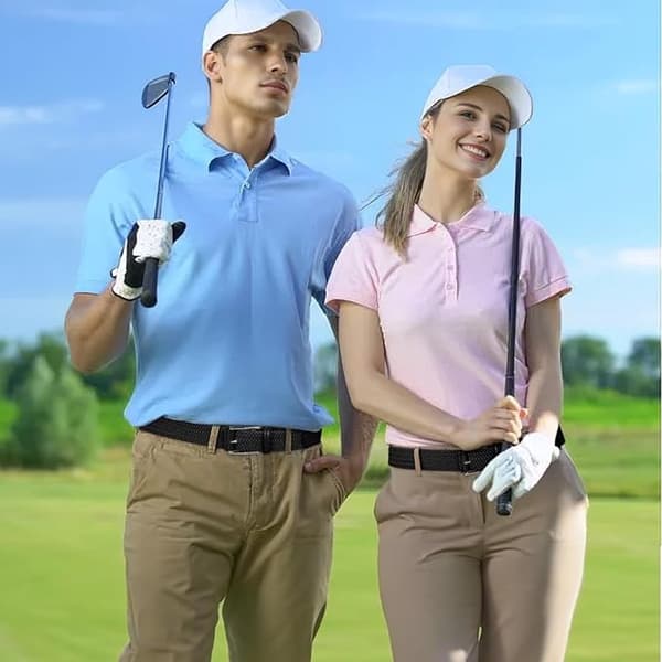 Vævet elastisk bælte - Unisex elastisk bælte - Strækbart vævet bælte - Slagfast bælte - Drengegave - Velegnet til mænds golfbælte - Jeans (Sort)