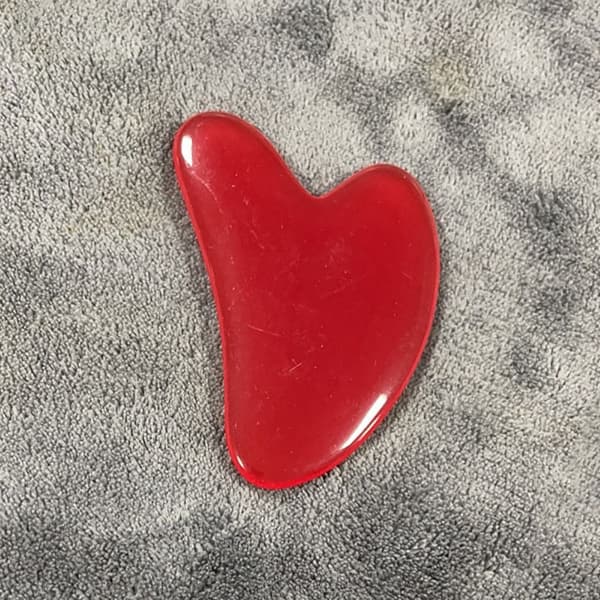 Guasha Board Massageskrapa RÖD_ma RED