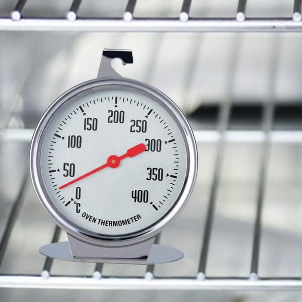 Airfryer - airfryer termometer - ovntermometer - bageovntermometer - vertikalt ovntermometer - Fahrenheit - Celsius