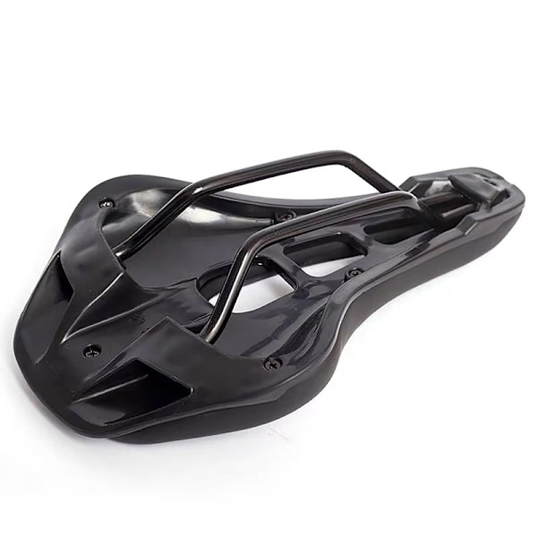 Bekväm cykel Mountain Road Bike Seat Hollow Cykelcykel Svart Black 1