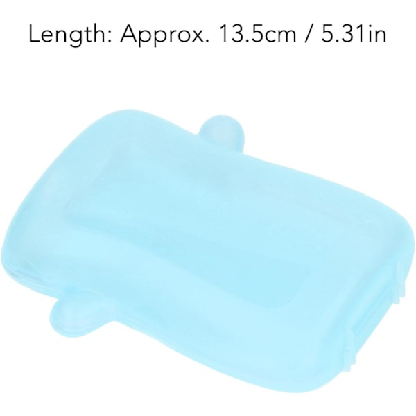Puristinpussipidike Vauvanruokapussipidike Vauvanmehupakkauksenpidike Taaperoille (SININEN) BLUE