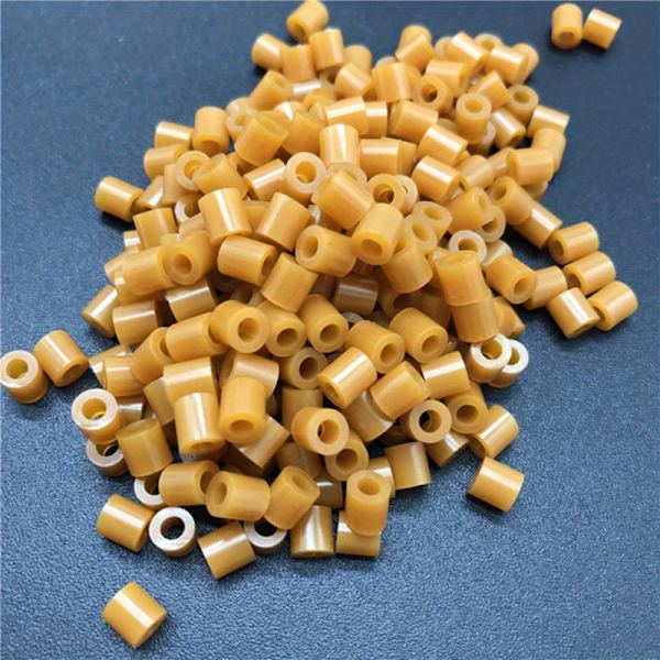 500 stk DIY-matchingsperler, 5 mm håndlagde fusjonssperler, materiale for DIY-armbånd, øredobber, leketøy, puslespill og panel Brown1