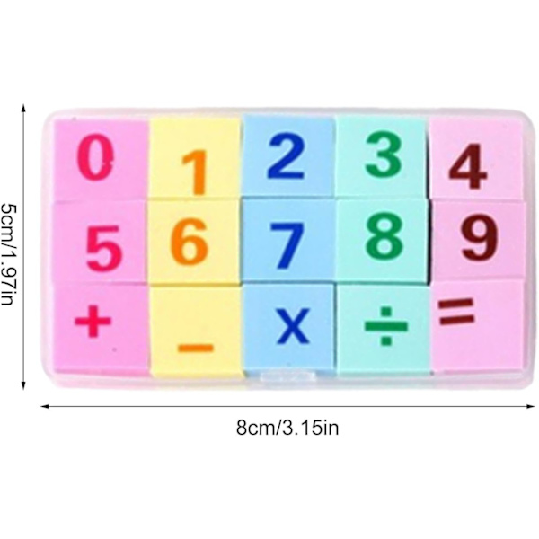 Oppimiseen tarkoitetut numerokumiset | Hauskoja matematiikan pulmia lapsille - yhteen-, vähennys-, kertolasku