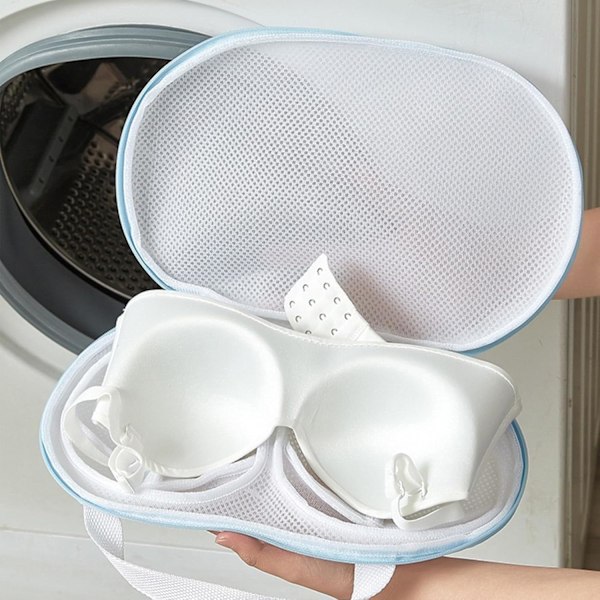 BH-tvättpåse för tvättmaskin, 2-pack tvättpåsar för underkläder, tvättpåsar i nät för kvinnor, tvättpåsar för tvättmaskin