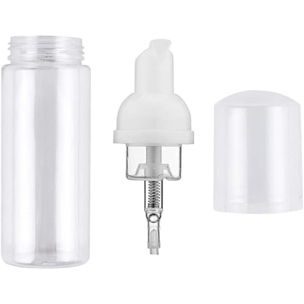 24 stk. skumpumpeflaske, 30 ml tom flaske til rejser, plast sæbedispenser, skumdispenser flaske, minipumpe dispenser til rejser
