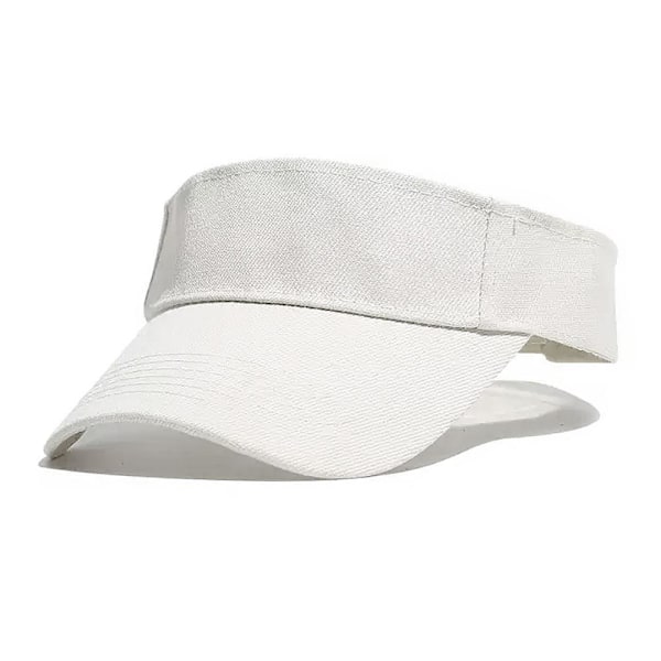 Yksivärinen aurinkolippa - Eri värejä white