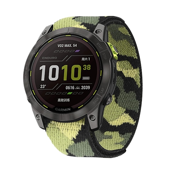 26 mm 22 mm officiell nylon för Garmin Enduro 2/Fenix ​​6X 6 Pro 5X 5 Plus 7X 7/Epix Gen 2 Ultralätt Smart Watch Band Armband C 26mm Fenix 6X 6XPro