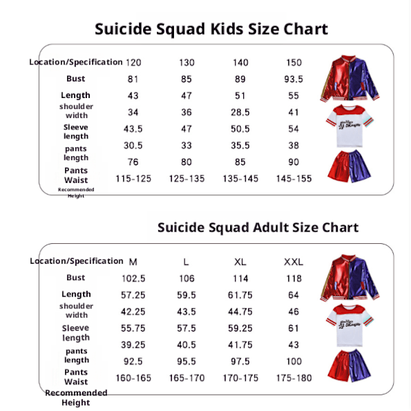 Ruby Dam Harley Quinn Kostym_max XXL