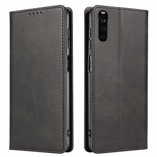 Kompatibel med Sony Xperia 10 III 5G Mobilskal - Perfekt Sort-max Black