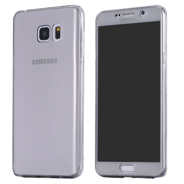 CQBB Galaxy S6 komplett mobil 360 mjuk skal case svart Svart