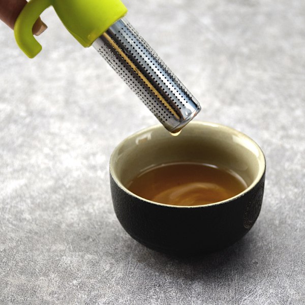 Rostfritt stål Teinfuser Te-påse Kreativt Te red