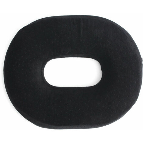 Rund skumhynde 40x32x6cm sort