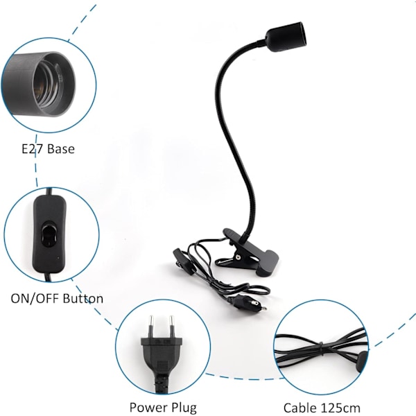 Vedenkestävä SMD 5050 LED-nauha 220V 60 lediä/m Joustava nauhavalo Valkoinen 10 metriä