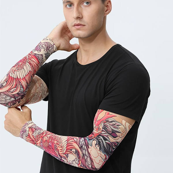 1 Par Blomärmar Armskydd 08 08—max
