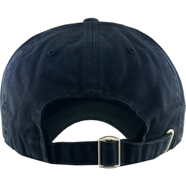 Lågprofilerad bomulls keps herr damer baseboll keps pappa hatt Adjus White White