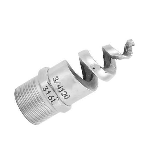 Spiraldyse i rustfrit stål G3/4 Anti-tilstopning Dn20—max