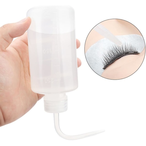 Muoviturvallinen pesupullo, muovipuristuspullo kapea suu, 8 pakkausta (kukin koko 4 kpl 250 ml + 500 ml) kastelukannut