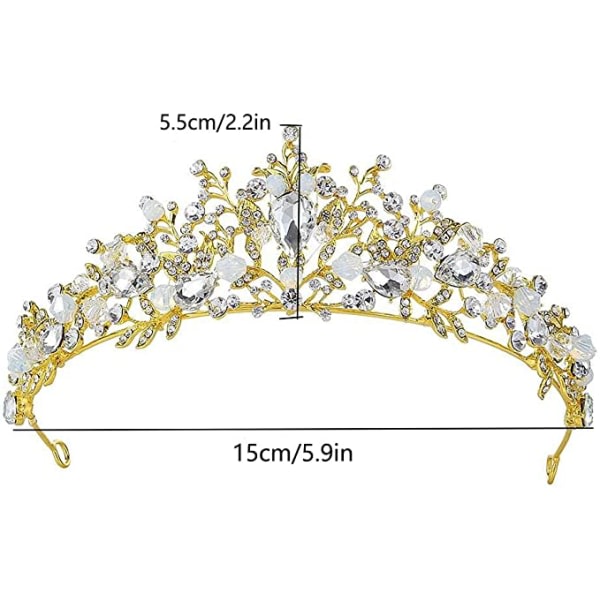 Tiarakrona, strass tiara, kristalltiara, krona kristall tiara