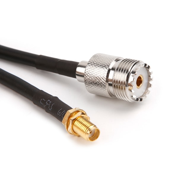 SQBB SMA hona till UHF SO239 PL259 hona RG58 Pigtail kabel RF koaxial monteringskabel