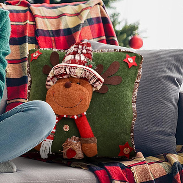 Putetrekk | Juleputetrekk | Juleputetrekk | Juleputer | Putetrekk | Søte juleputer putetrekk juleputetrekk for soverom stue sofa sofa bil älg
