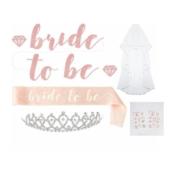 Bachelorette party kit Roseguld