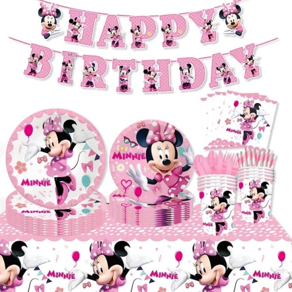 Minnie Mouse Party kit för 10p