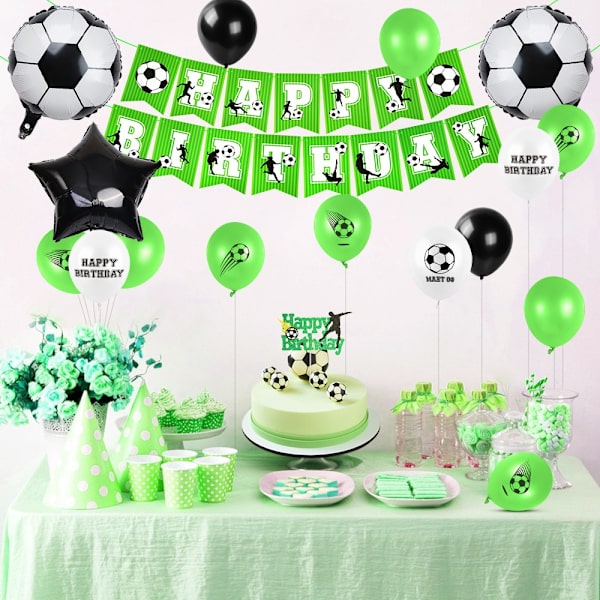 Ballonger 8 år Fotbollstema