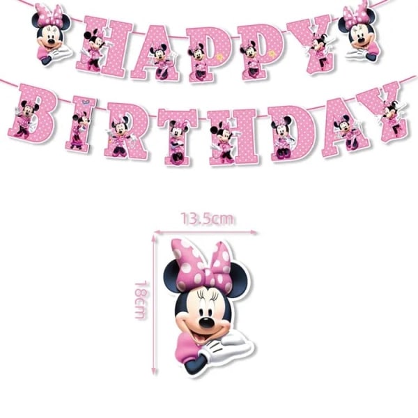 Minnie Mouse Party kit för 10p