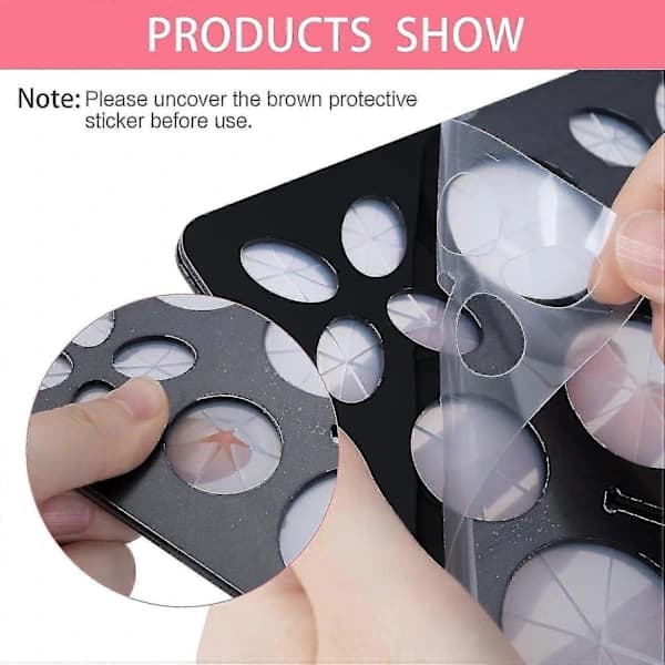 Sammenklappelig Makeupbørste Organizer Børsteholder Bærbar Tørrestativ Makeupbørster