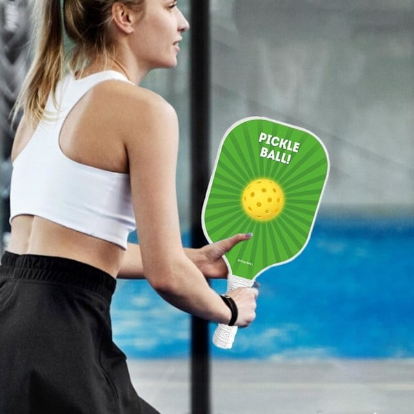 Strandtennisracket | Enkelt glasfiberracket för pickleball - Bikakeformad paneldesign, lätta strandtennisracketar i glasfiber för inomhusbruk