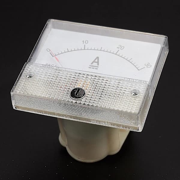 85c1-a DC Analog Amperemeter Panelmätare 30A Amp Mätare Ström Mekanisk Amperemeter-dt[CO]