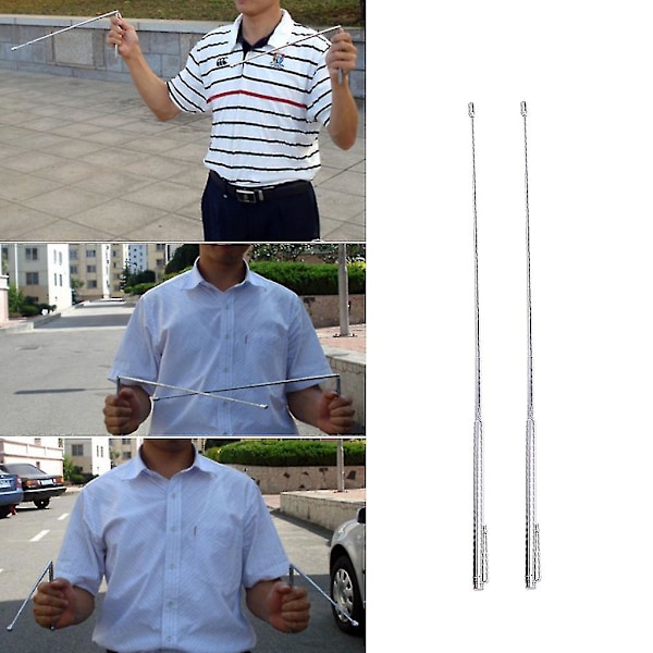 Divining Rod Retractable Paranormal Divining Rod För Spökjakt Energi Heal