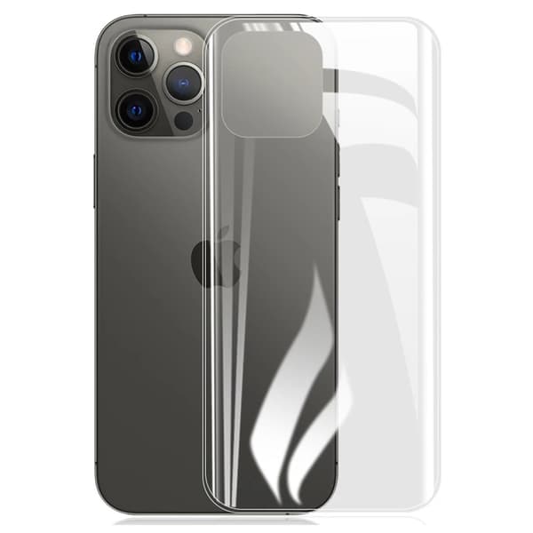 iPhone 12 Hydrogel Screen Protector Front & Back HD 0.2mm Transparent transparent