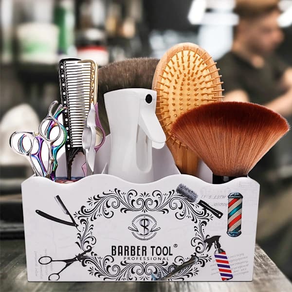 Professionel kasseboks Salon Hårværktøj Barber Socket Sci Sort[CO]
